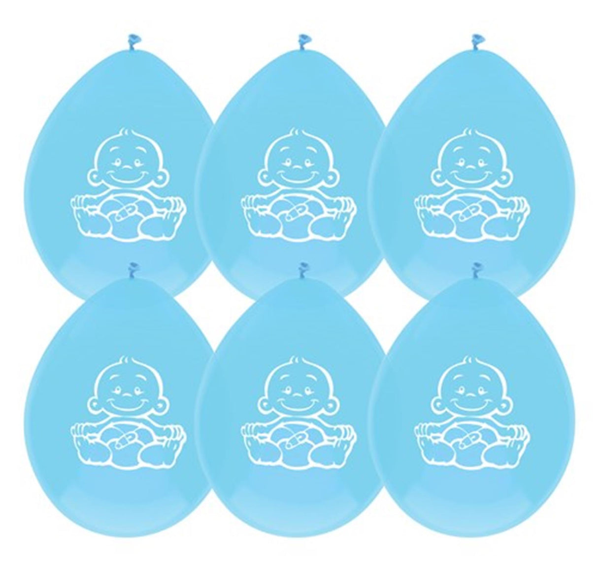 Haza whitebeard balloons son, 6 pcs.