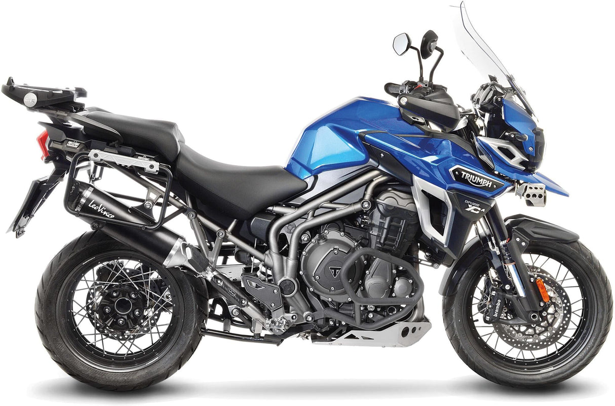 Leovince silencer SBK Nero Schalld Leo Slipon Nero SW