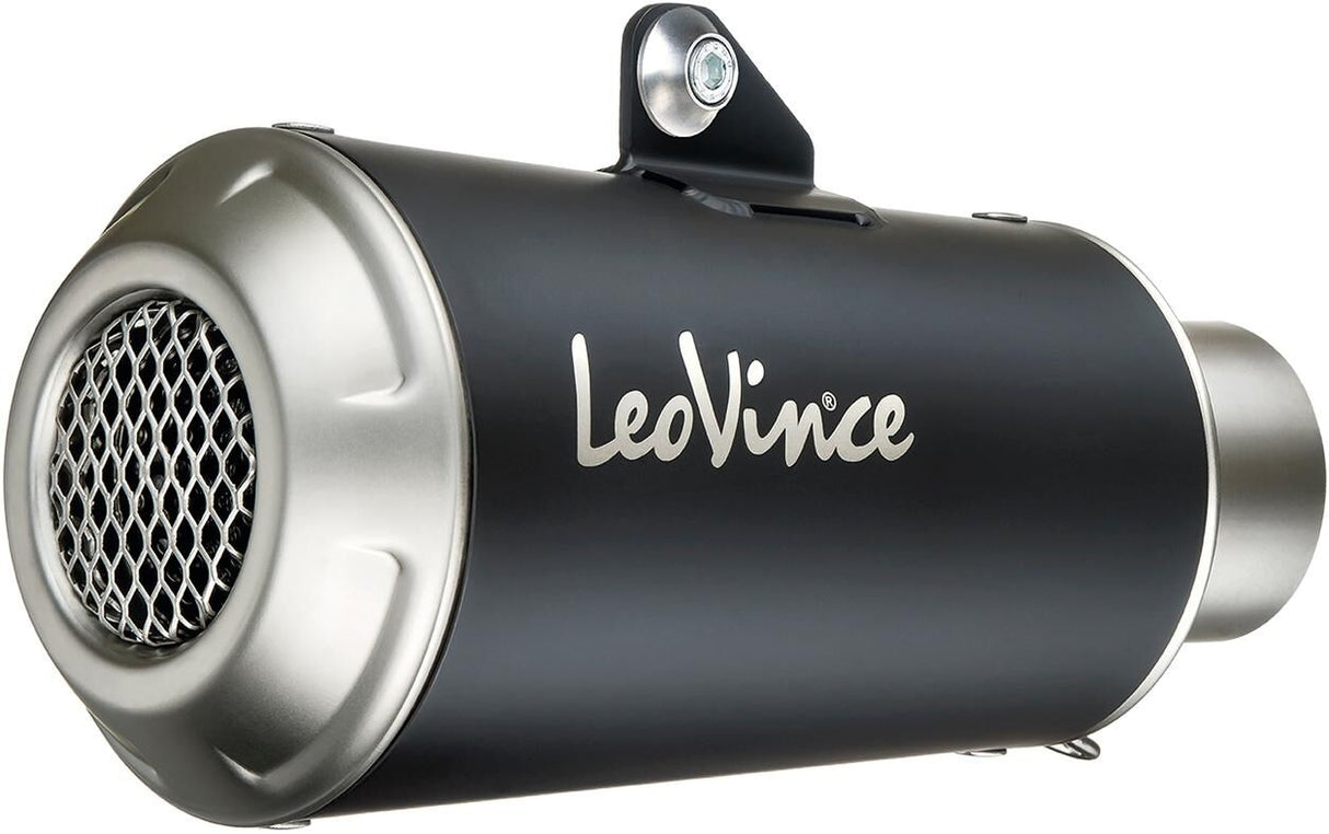 Leovince Schalldämpfer SBK LV-10 Black Edition Schalldämpfer Leo Slipon LV-10 SW-SI