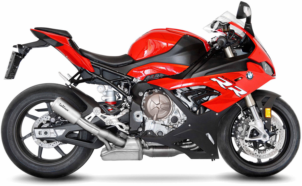 Leovince dušilec zvoka SBK LV-10 schalld Leo Slipon LV-10 nerjaveče jeklo