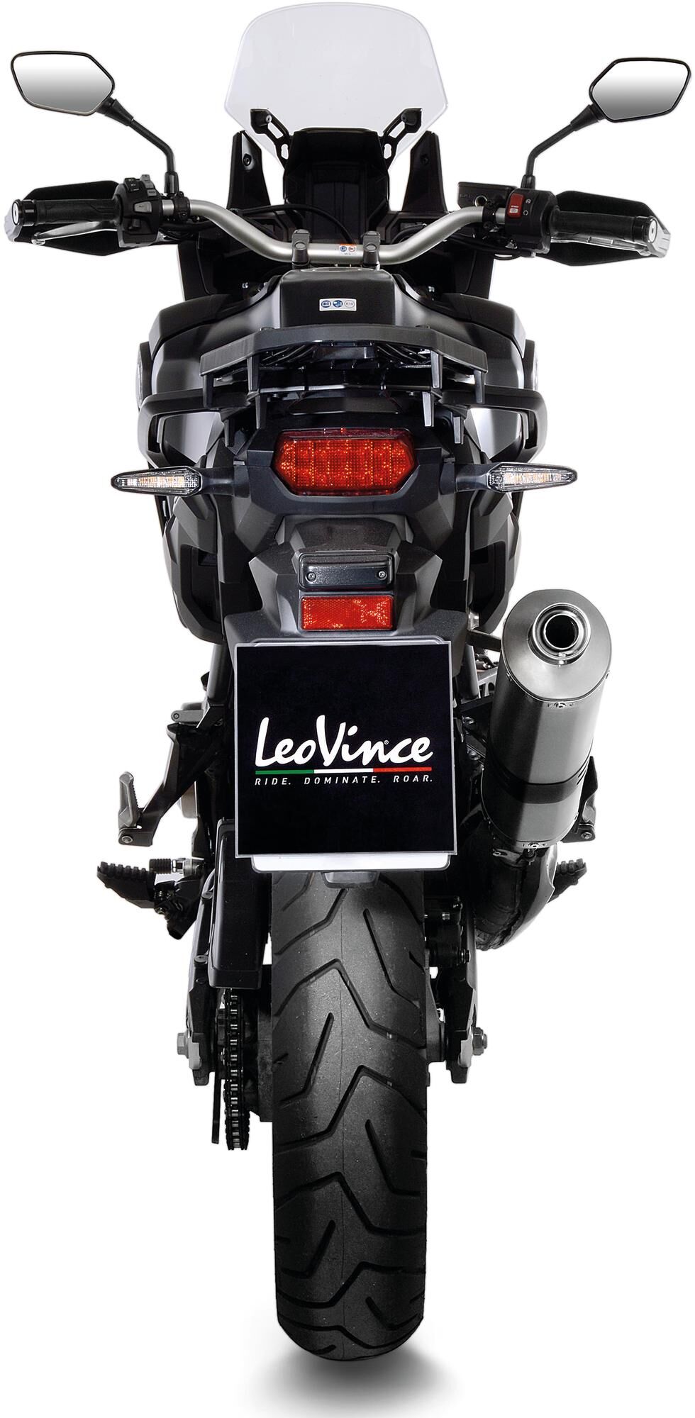 Leovince silencer SBK LV One EVO II Schalld Leo Slipon LV One Inox