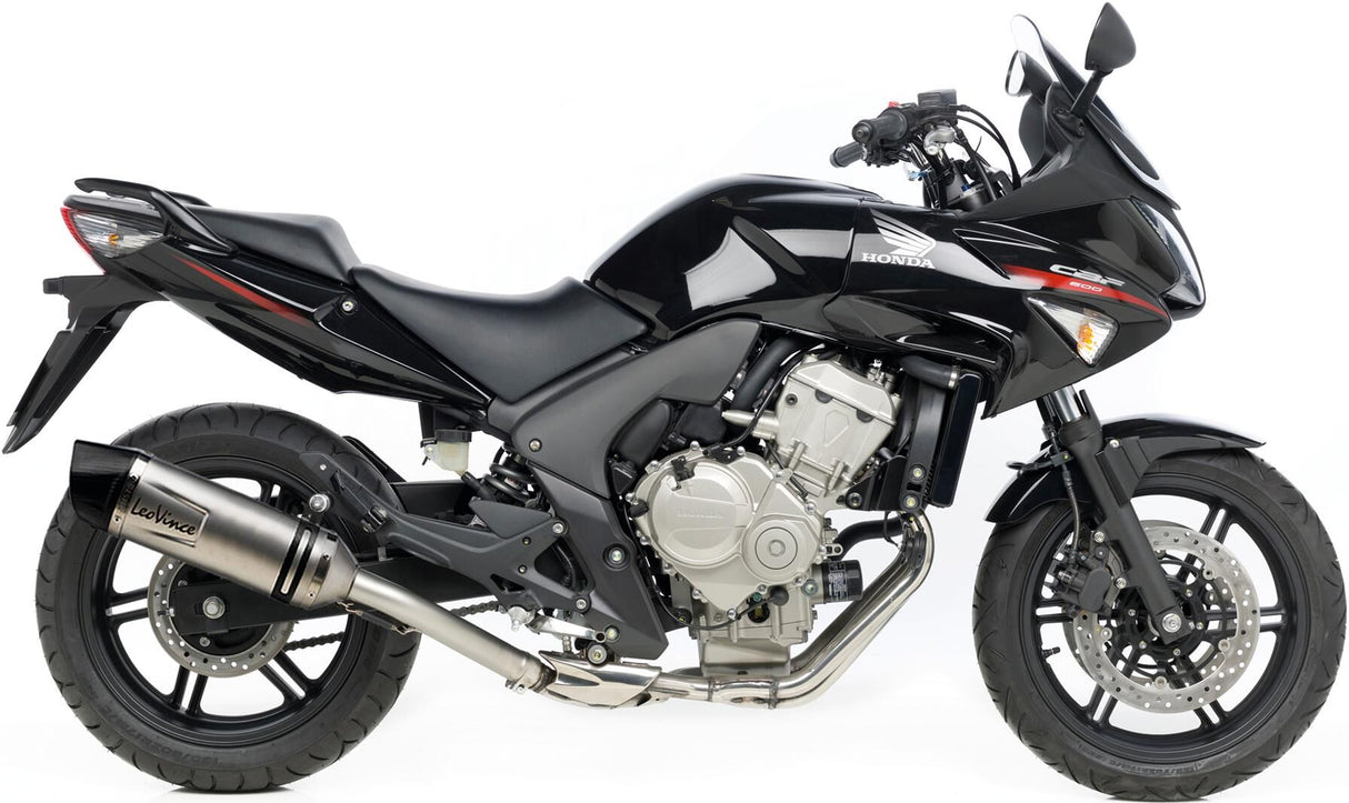 Leovince Schalldämpfer SBK LV One EVO II Schalldämpfer Leo Slipon LV One Inox