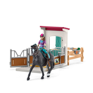 Boîte de chevaux de Horse Club Schleich avec Lisa et Storm 42709