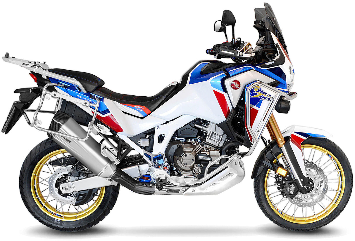 Silenciador Leovince SBK LV-12 schald Leo Slipon LV-12 aço inoxidável