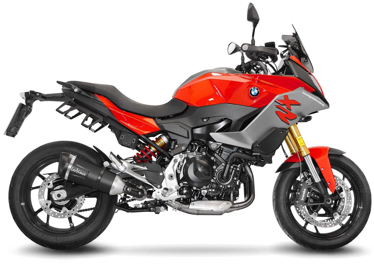 Leovince silencer SBK Factory S Black Edition Schalld Leo Slipon Fact.S SW