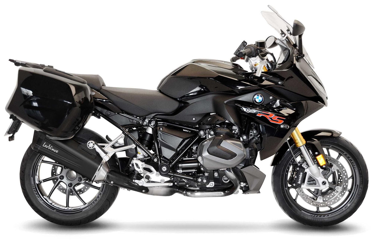 Leovince tlumič SBK LV-12 černá edice Schalld Leo Slipon LV-12 SW