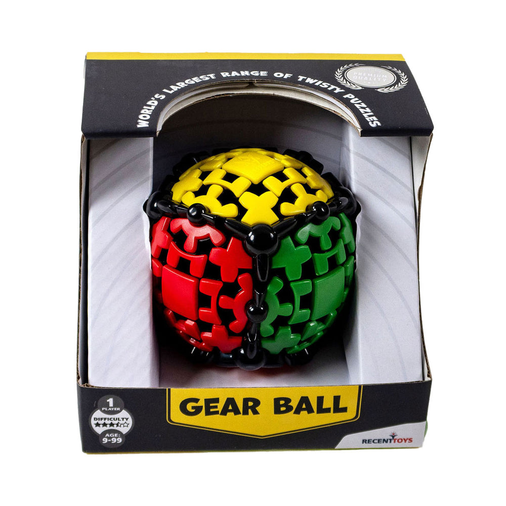 Recent toys gear ball brainteaser puzzle cube