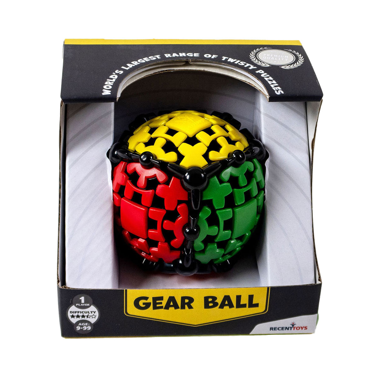 Recent toys gear ball brainteaser puzzle cube