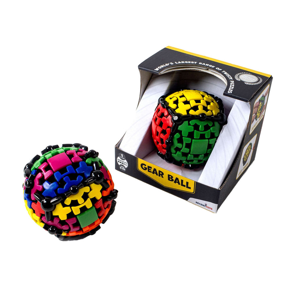 Recent toys gear ball brainteaser puzzle cube