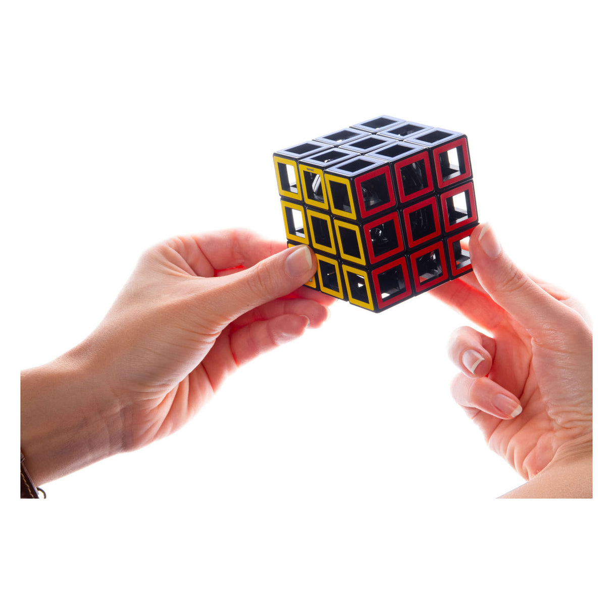 Recent toys hollow cube brainteaser puzzle cube