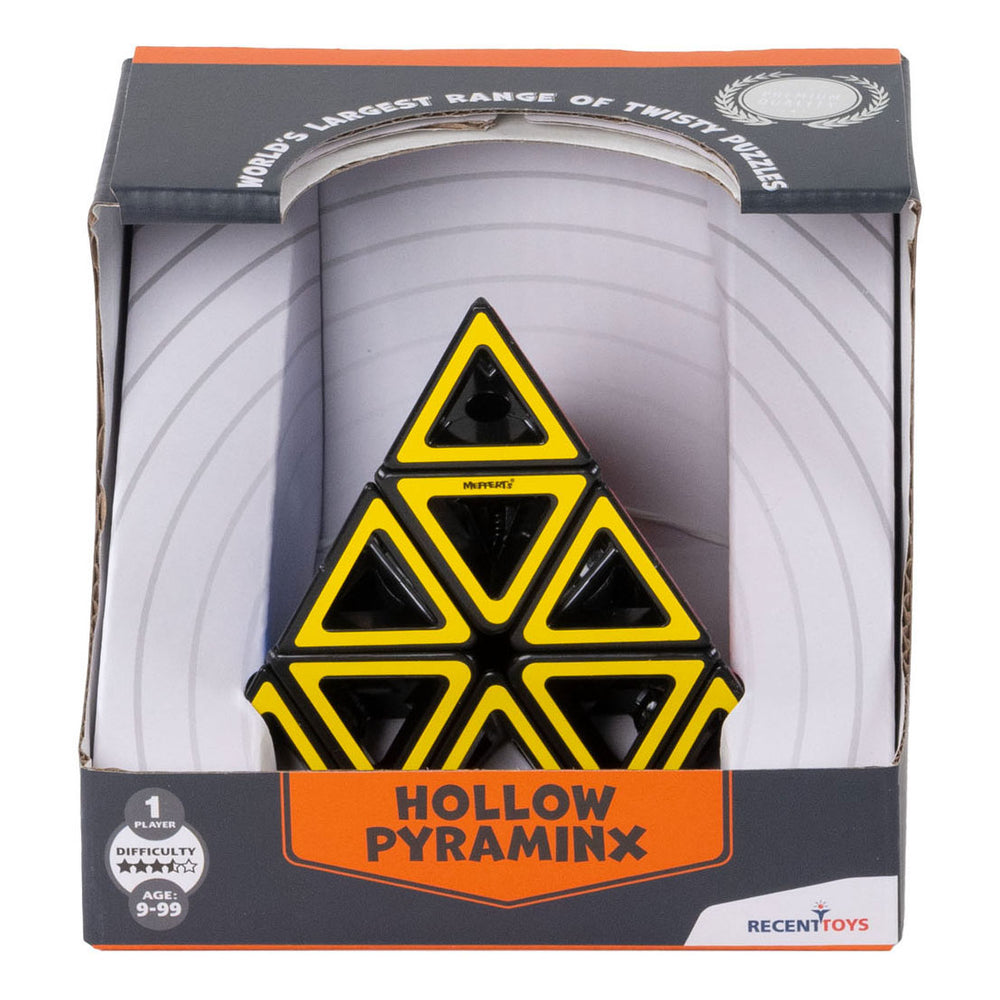 Recent toys hollow pyraminx brain teaser puzzle