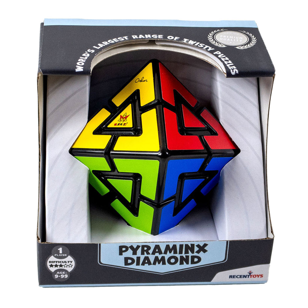 Recent toys pyraminx diamond brain teaser puzzle