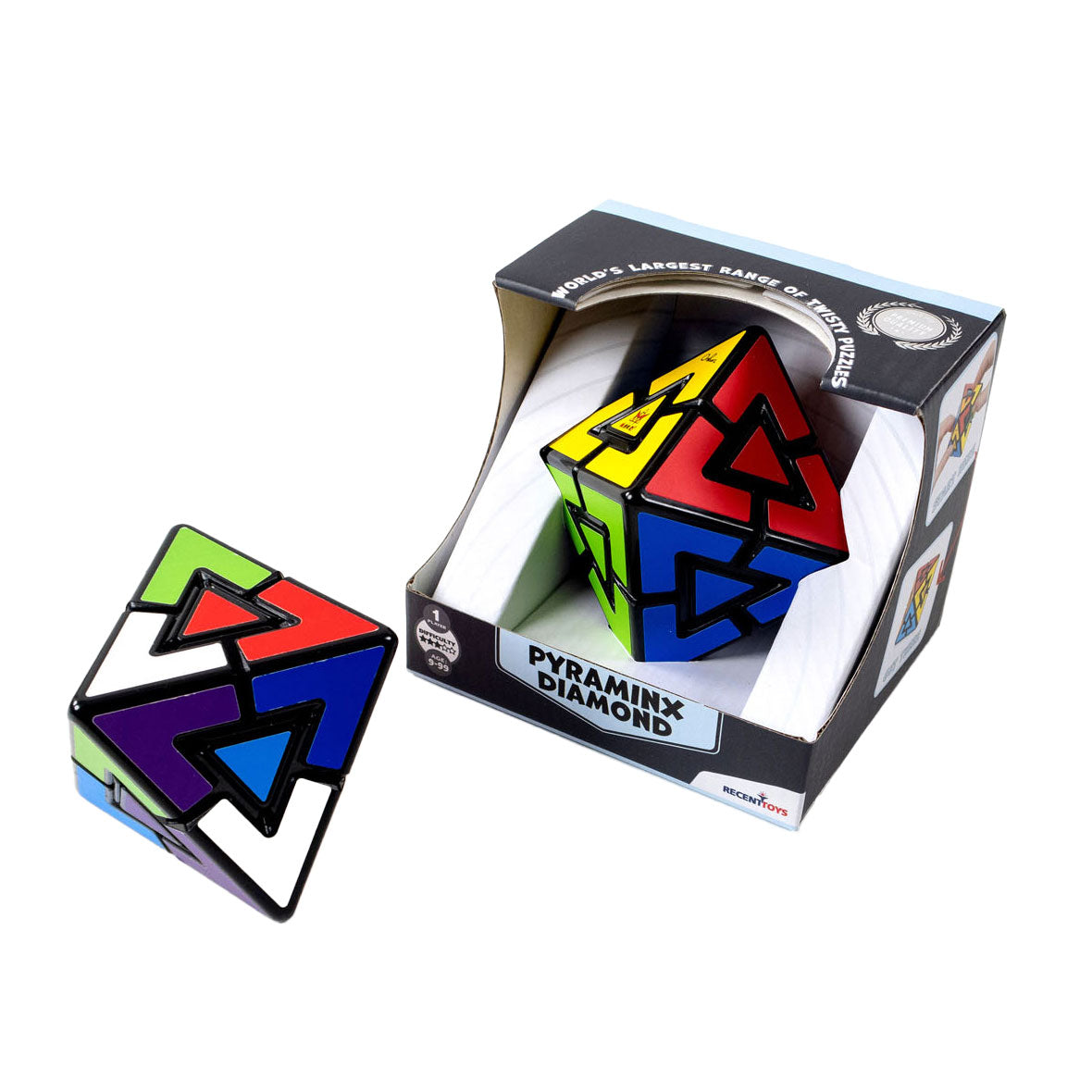 Recent toys pyraminx diamond brain teaser puzzle