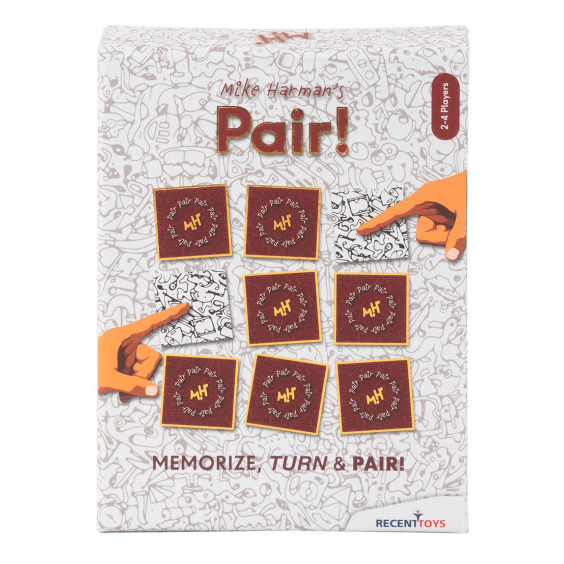 Recent toys mike harman pair card game