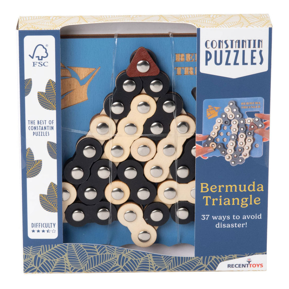 Recent toys Bermuda triangle brain puzzle