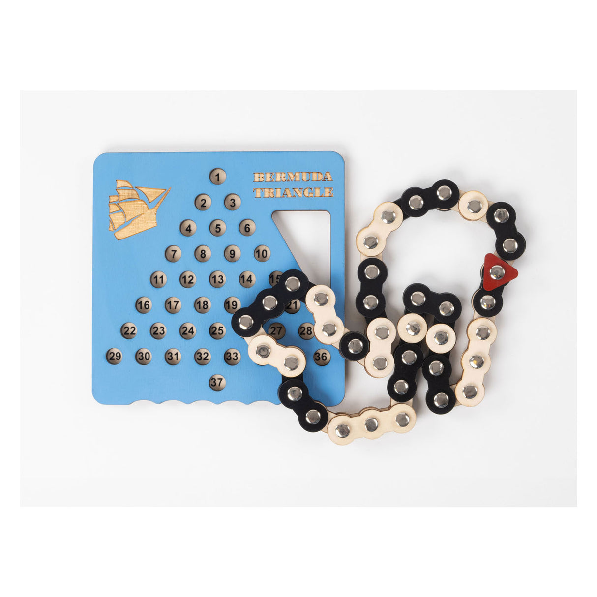 Recent toys Bermuda triangle brain puzzle