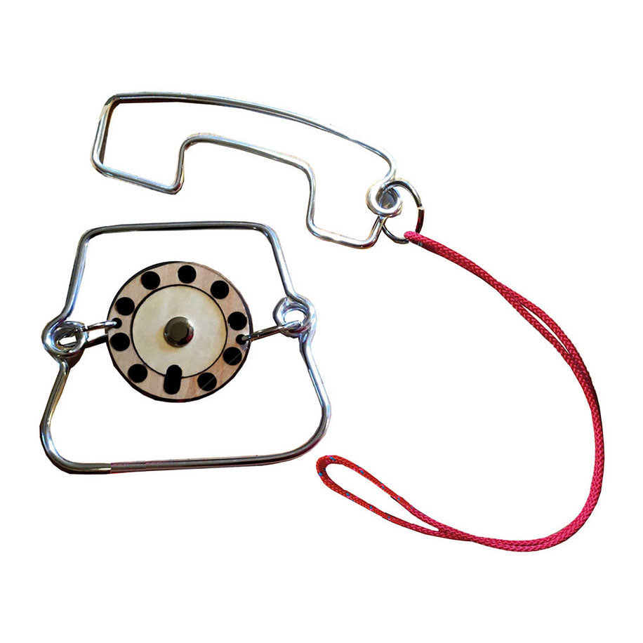 Recent toys metal telephone brain puzzle