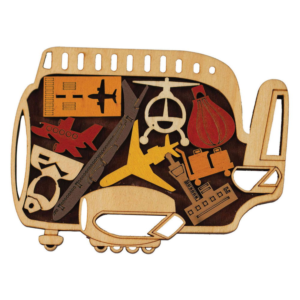 Recent toys transport the airport brain puzzle