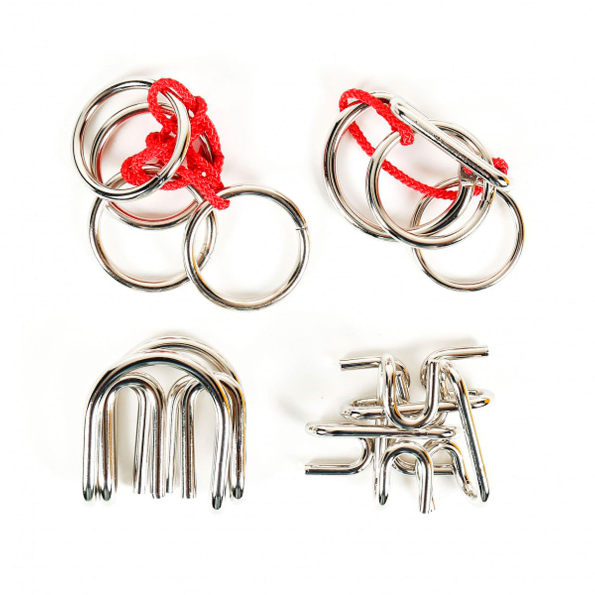 Eureka metal brain teasers extreme, 4 pcs.