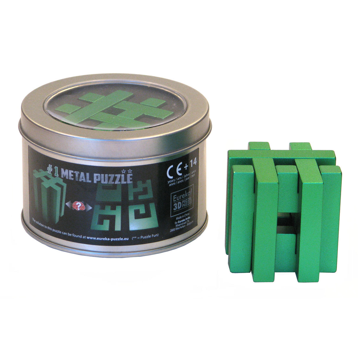 Gehirnrätselmetall in tan - Hashtag **