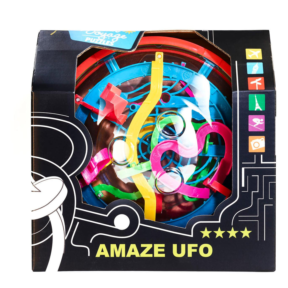 Brain Puzzle Amaze Ufo **** (1-45-99 steg)