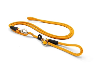 Morso dog leash retriever leash hands-free regular rope recycled gold