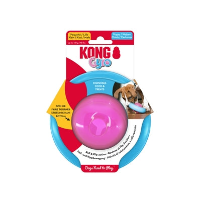 Kong Gyro Puppy Feeding Ball Assorti