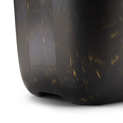 Savic cat litter box hop in marble black gold