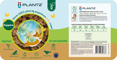 Henart Plantez Toppers Rëndfleesch wéi Sak