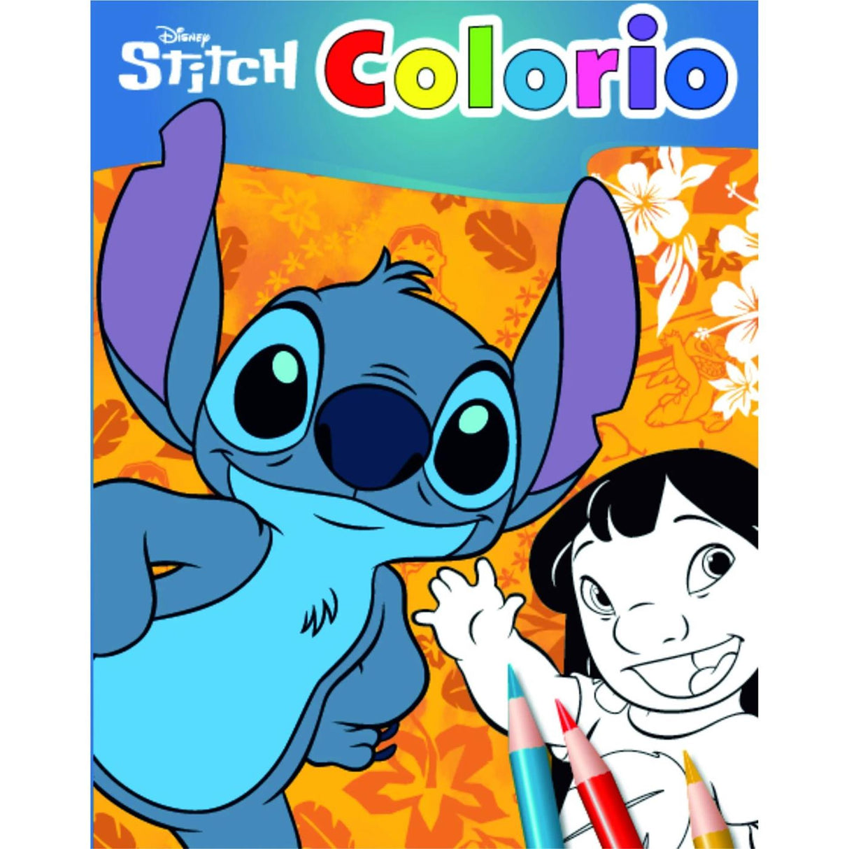 Intro Stitch Coloring Book with 32 Pages