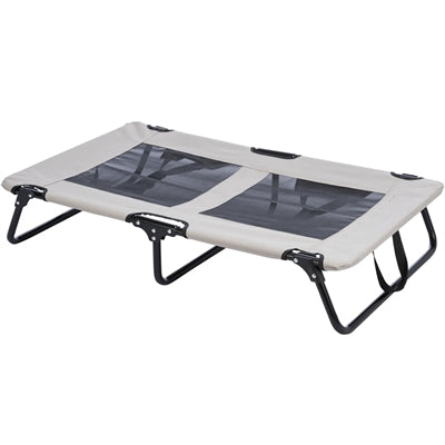 Trixie stretcher dog bed gray black