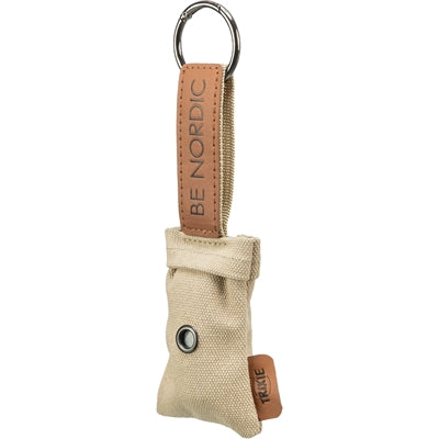 Trixie be Nordic poop bag holder with 20 sand poop bags