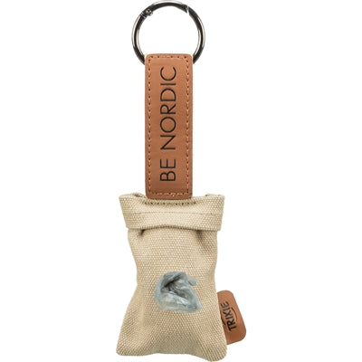 Trixie be Nordic poop bag holder with 20 sand poop bags