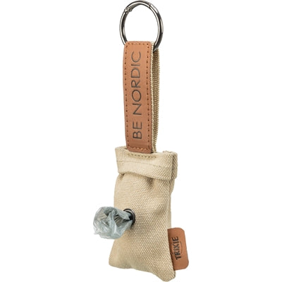 Trixie be Nordic poop bag holder with 20 sand poop bags