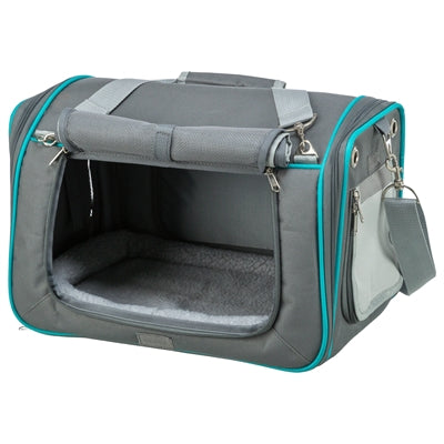 Sacca da viaggio trixie roditore Vicky con cuscino interno rimovibile grigio