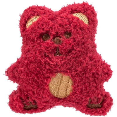 Trixie bear plush with catnip assorted