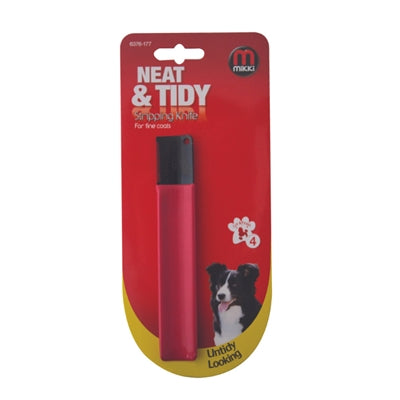 Mikki trims fine coat