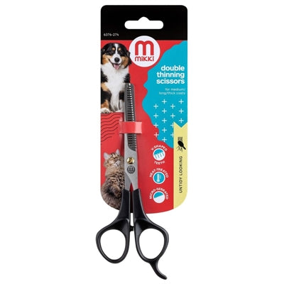 Mikki double thinning scissors