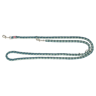 Trixie dog leash cavo adjustable petrol sage green