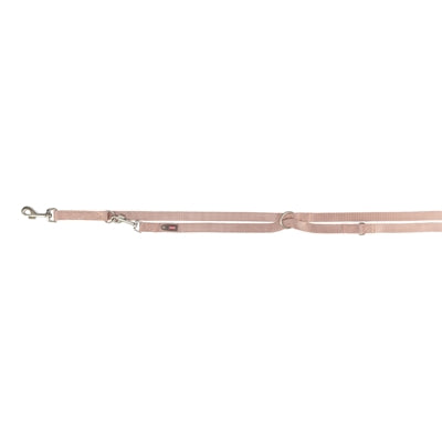 Trixie dog leash premium adjustable blush