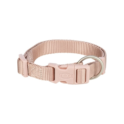 Trixie dog collar premium blush pink