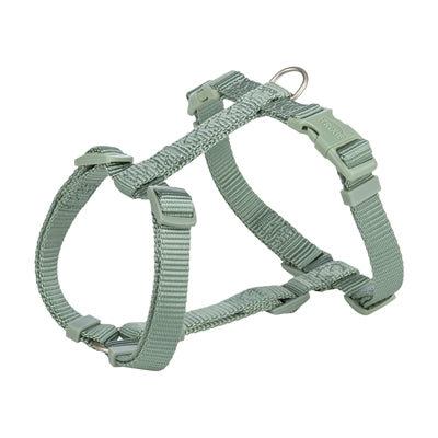 Trixie dog harness premium h-harness sage green