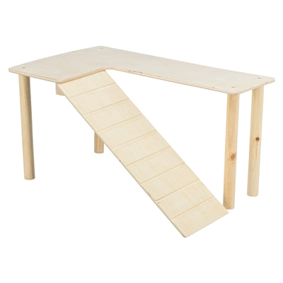 Trixie Plattform mat Ramp fir Mais, Hamster, onbehandelt Holz