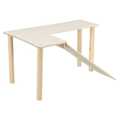 Trixie platform with ramp for mice, hamsters, untreated wood