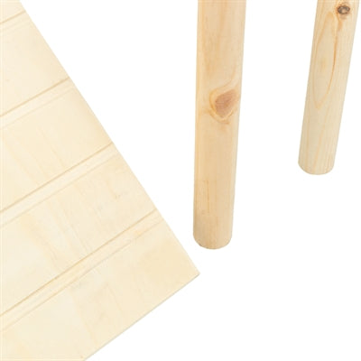 Trixie platform with ramp for mice, hamsters, untreated wood