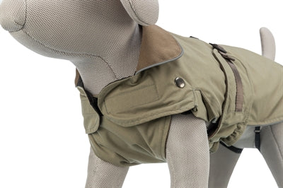 Trixie dog coat hermy olive green