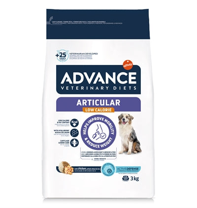 Advance Veterinary Diet Dog Articular Fuchs Mindre Calorie S.