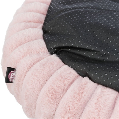 Trixie dog basket lonni round pink