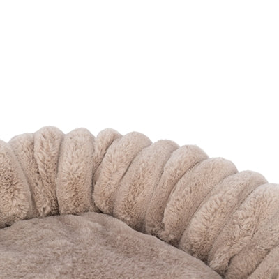 Trixie dog basket lonni round light brown