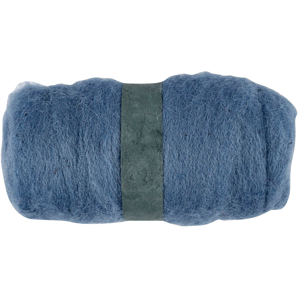 Creativ company carded wool, sky blue, 100 gr 1 ball